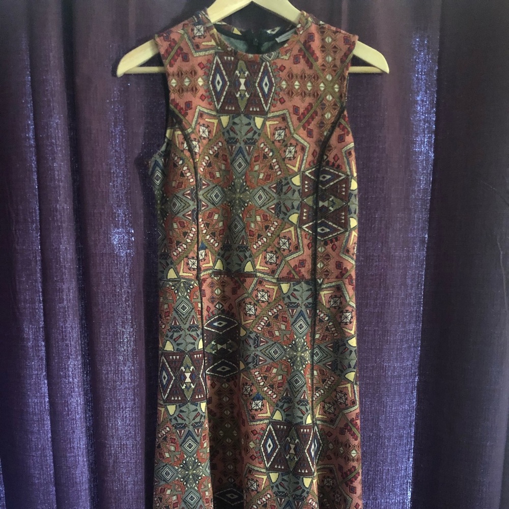 Zara Trafaluc print dress